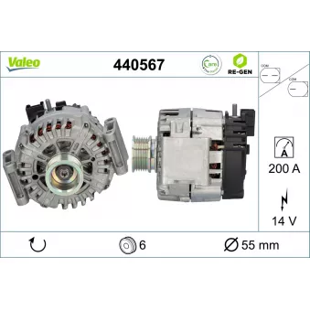 Alternateur VALEO 440567