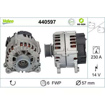 Alternateur VALEO 440597