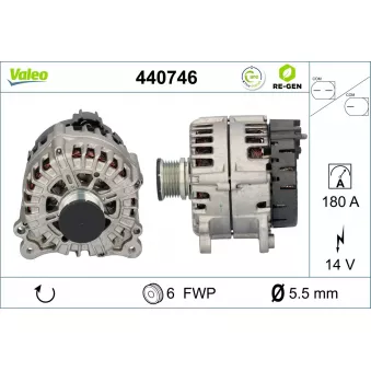Alternateur VALEO 440746