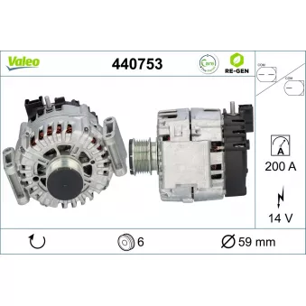 Alternateur VALEO 440753