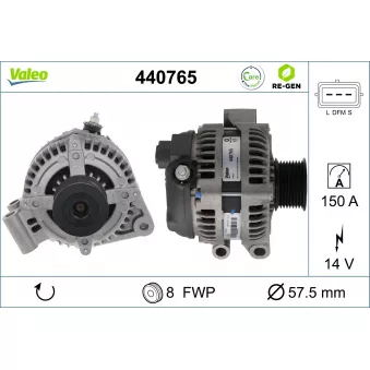 Alternateur VALEO 440765