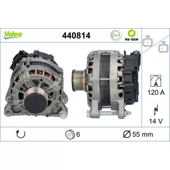 Alternateur VALEO 440814