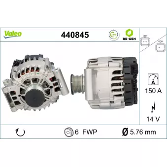 Alternateur VALEO 440845
