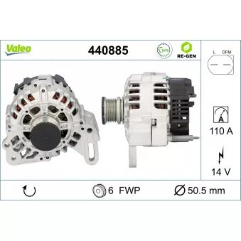 Alternateur VALEO 440885