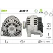 Alternateur VALEO 440917 - Visuel 1
