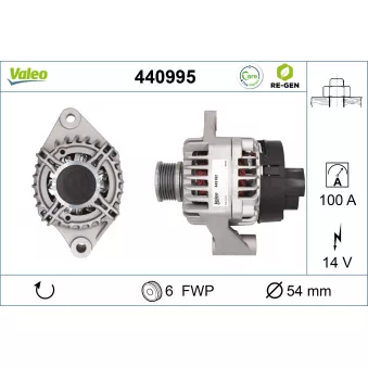 Alternateur VALEO 440995