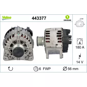 Alternateur VALEO 443377