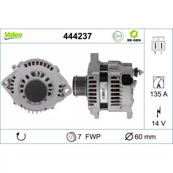 Alternateur VALEO 444237