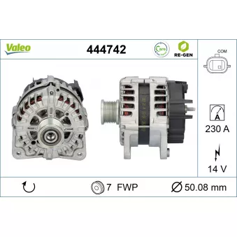 Alternateur VALEO 444742