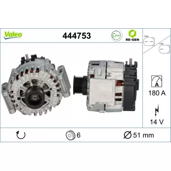 Alternateur VALEO 444753