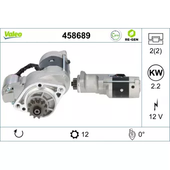 Démarreur VALEO 458689