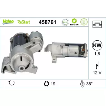 Démarreur VALEO 458761