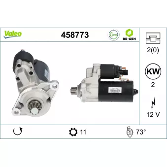 Démarreur VALEO 458773