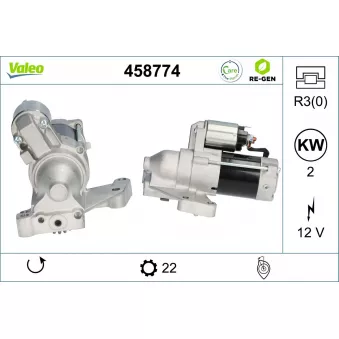 Démarreur VALEO 458774