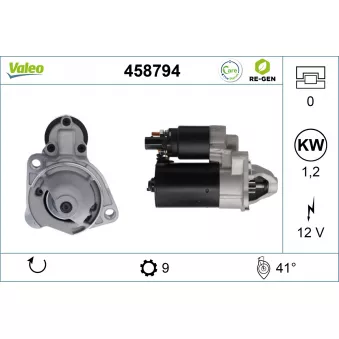 Démarreur VALEO 458794