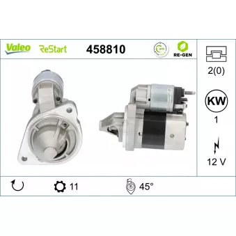 Démarreur VALEO 458810