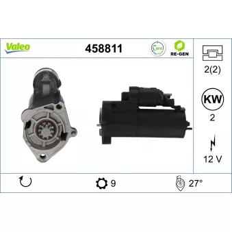 Démarreur VALEO 458811
