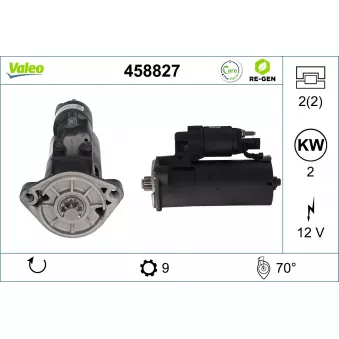 Démarreur VALEO 458827
