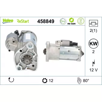 Démarreur VALEO 458849