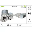 Démarreur VALEO 458871 - Visuel 1