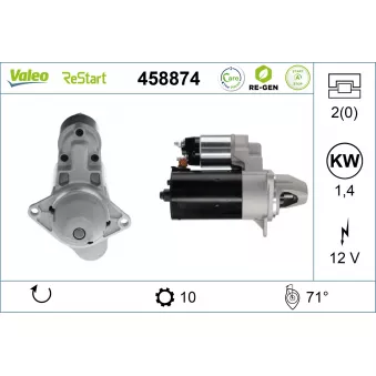 Démarreur VALEO 458874