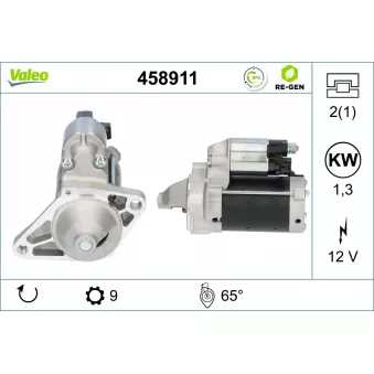 Démarreur VALEO 458911