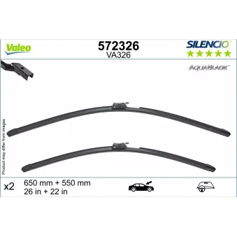 Balai d'essuie-glace VALEO 572326