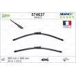 Kit balais d'essuie-glace VALEO 574637 - Visuel 1