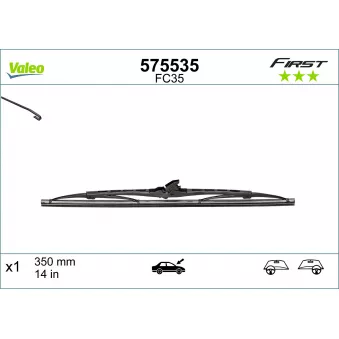 Balai d'essuie-glace VALEO 575535
