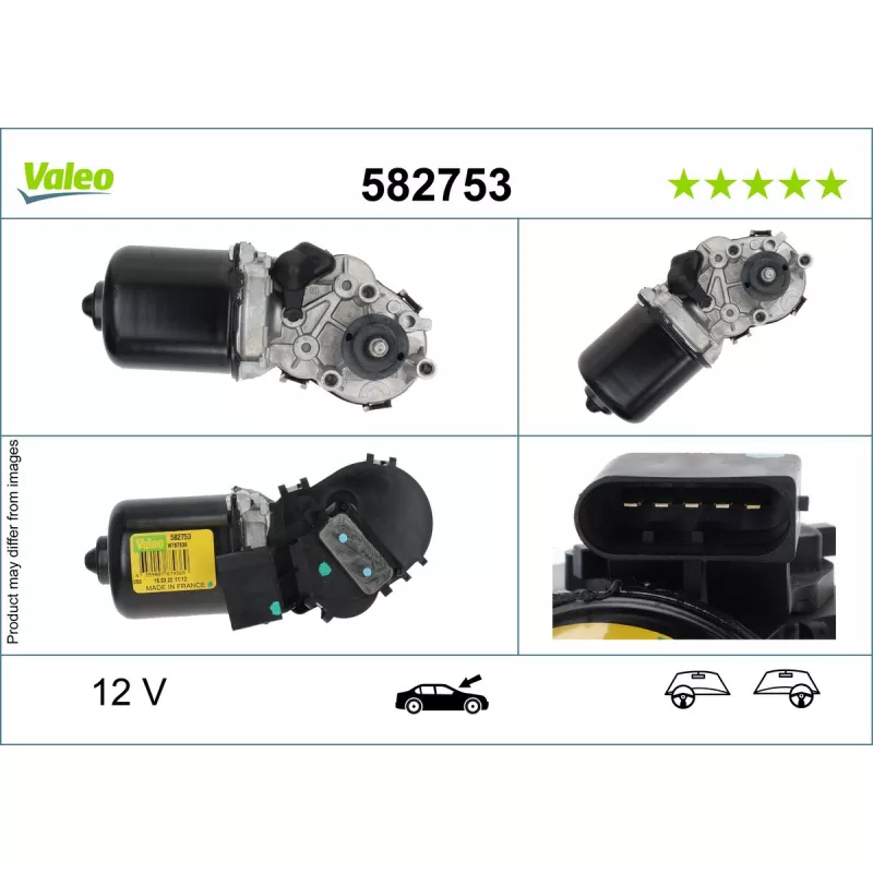 Moteur d'essuie-glace VALEO 582753