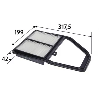 Filtre à air VALEO 585225