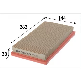 Filtre à air VALEO 585285