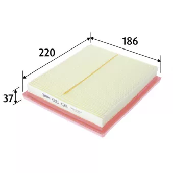 Filtre à air VALEO 585428