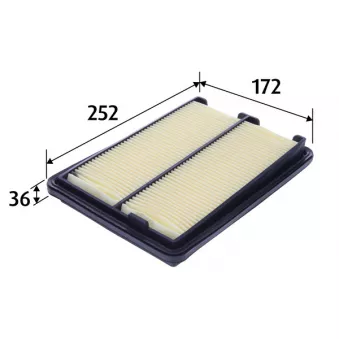 Filtre à air VALEO 585443