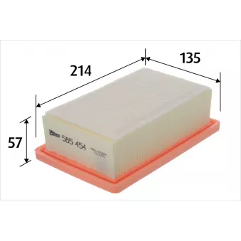 Filtre à air VALEO 585454