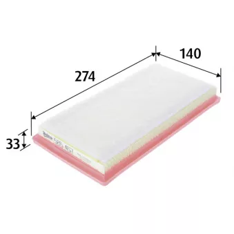Filtre à air VALEO
