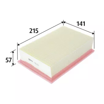 Filtre à air VALEO 585476