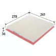 Filtre à air VALEO 585489 - Visuel 1