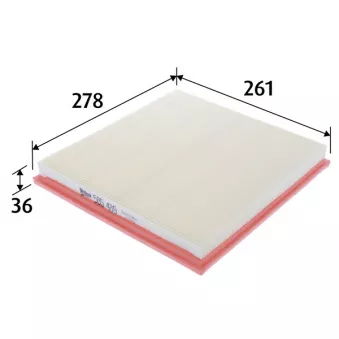 Filtre à air VALEO 585489