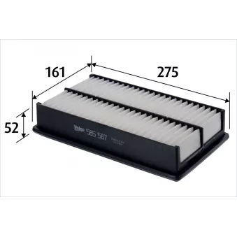Filtre à air VALEO 585587