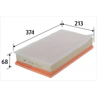 Filtre à air VALEO 585595