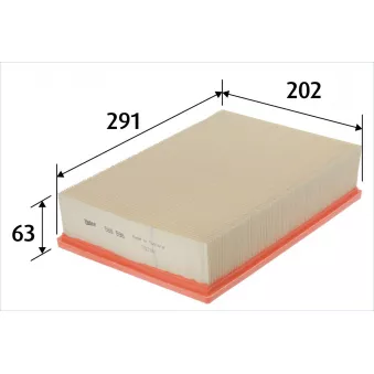 Filtre à air VALEO 585598