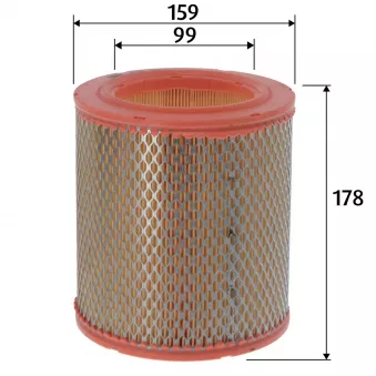 Filtre à air VALEO 585810