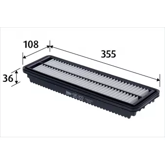 Filtre à air VALEO 585822
