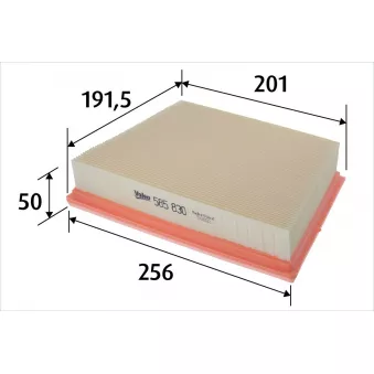 Filtre à air VALEO 585830