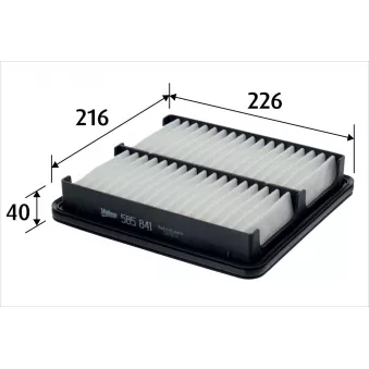 Filtre à air VALEO 585841