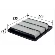 Filtre à air VALEO 585856 - Visuel 1