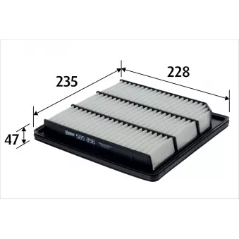 Filtre à air VALEO 585856
