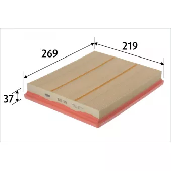 Filtre à air VALEO 585871