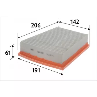 Filtre à air VALEO 585909